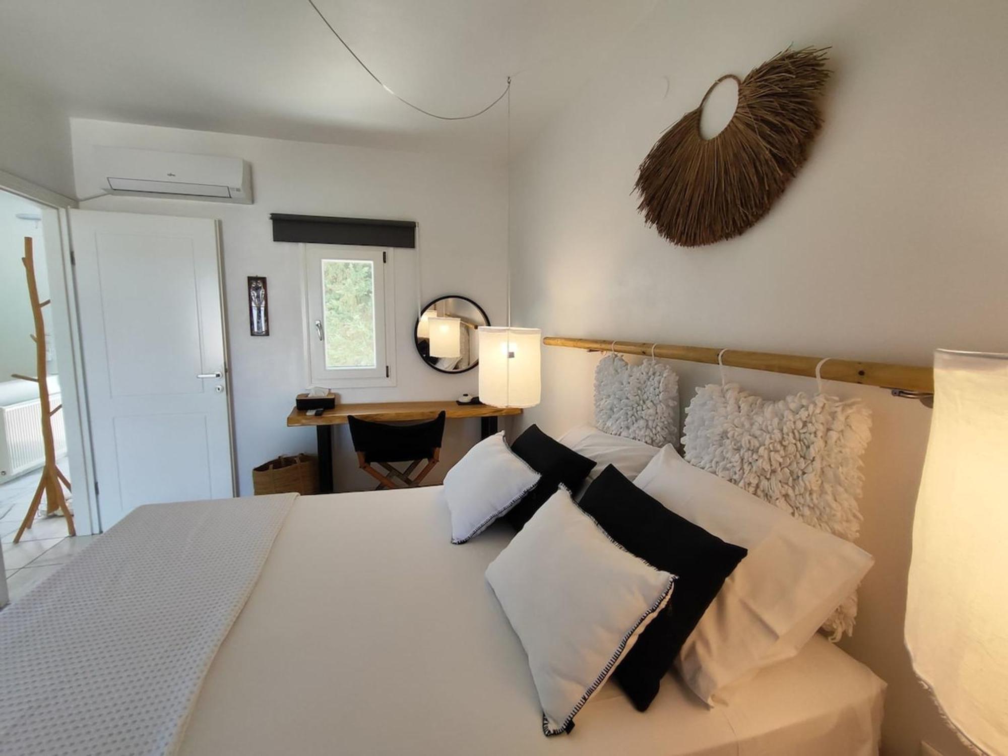 Island Magic - Seaview Villa With Jacuzzi Pool Ambelas Exteriér fotografie